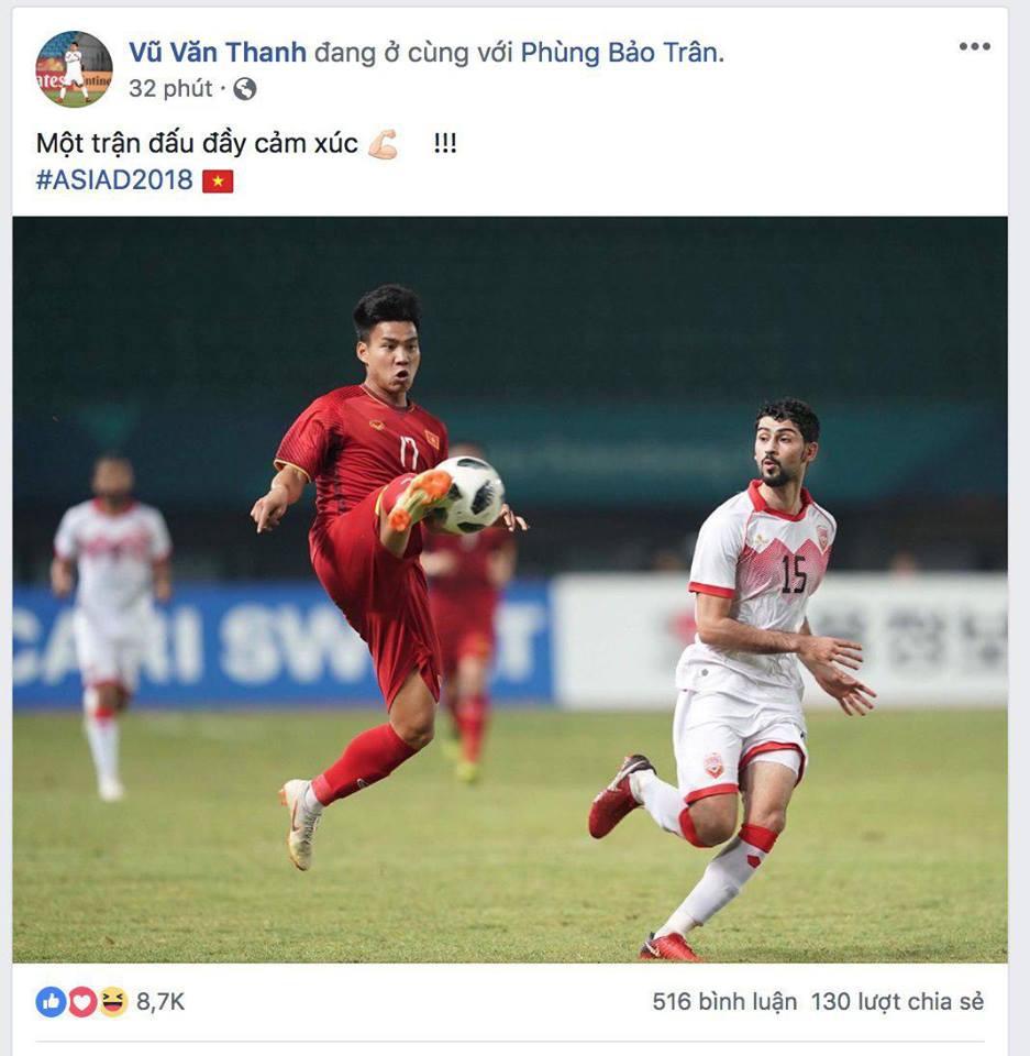 Văn Toàn, Công Phượng... mừng chiến thắng tưng bừng trên facebook - 3 Văn Toàn, Công Phượng... mừng chiến thắng tưng bừng trên facebook - 3