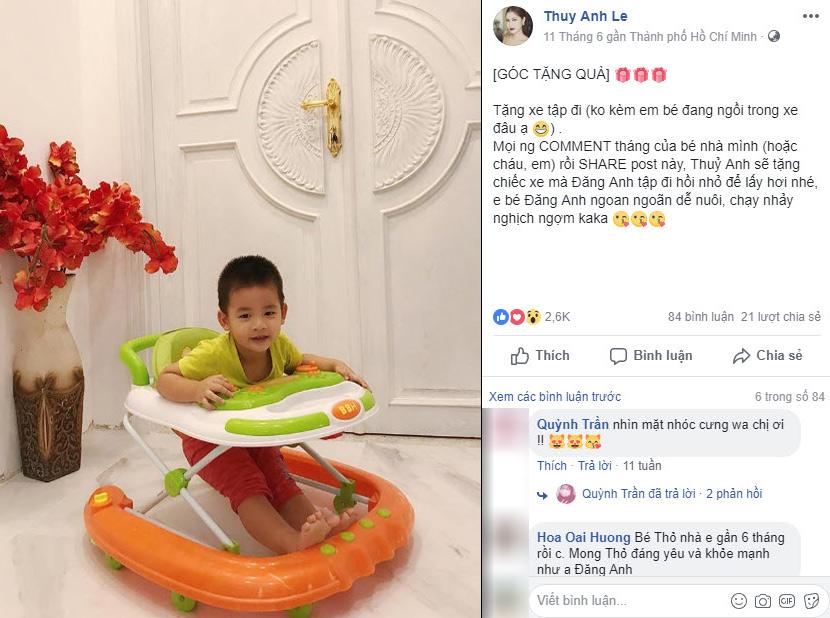 Vợ Đăng Khôi bất ngờ bị chỉ trích hứa tặng quần áo cũ của con nhưng…không tặng - 1 Vợ Đăng Khôi bất ngờ bị chỉ trích hứa tặng quần áo cũ của con nhưng…không tặng - 1
