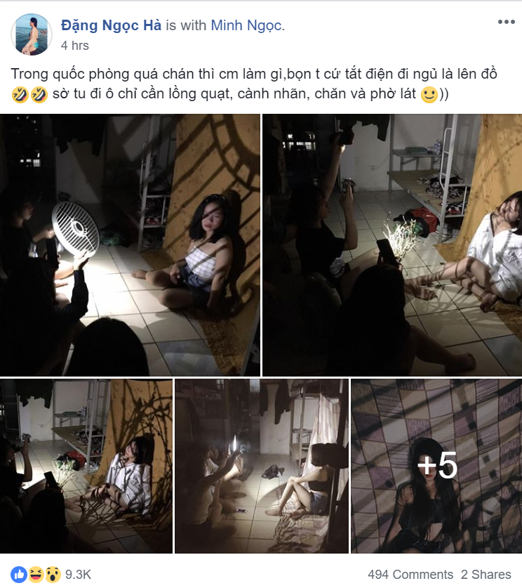 Hội gái xinh biến KTX quốc phòng thành studio 'sống ảo' không thể chất hơn Hội gái xinh biến KTX quốc phòng thành studio 'sống ảo' không thể chất hơn
