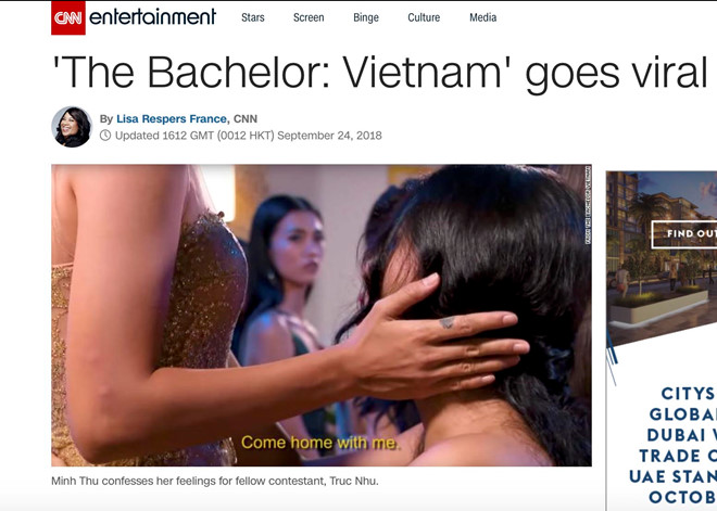 Báo chí quốc tế 'sốc' trước hai cô gái đồng tính 'tìm thấy nhau' khi tham gia Anh chàng độc thân - 2 Báo chí quốc tế 'sốc' trước hai cô gái đồng tính 'tìm thấy nhau' khi tham gia Anh chàng độc thân - 2