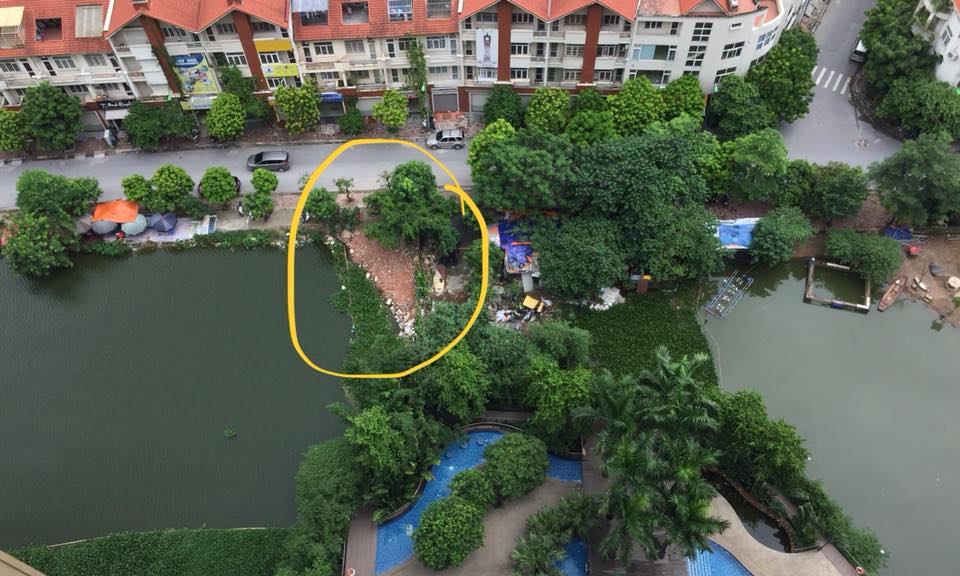 Công an quận Hà Đông phản hồi tình trạng lấn chiếm Hồ Ngòi Công an quận Hà Đông phản hồi tình trạng lấn chiếm Hồ Ngòi
