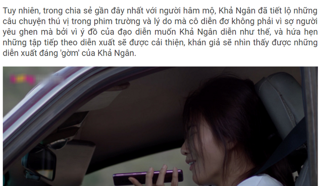 Khả Ngân phẫn nộ vì bị đặt điều: 'Tôi không phải 1 con thần kinh!' - 2 Khả Ngân phẫn nộ vì bị đặt điều: 'Tôi không phải 1 con thần kinh!' - 2