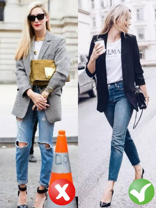 Jeans + blazer: Có 3 tips để giúp bạn trông thanh lịch hơn khi mặc bộ đôi này - 2 Jeans + blazer: Có 3 tips để giúp bạn trông thanh lịch hơn khi mặc bộ đôi này - 2