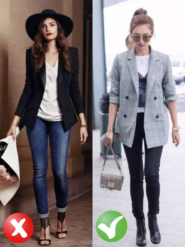Jeans + blazer: Có 3 tips để giúp bạn trông thanh lịch hơn khi mặc bộ đôi này Jeans + blazer: Có 3 tips để giúp bạn trông thanh lịch hơn khi mặc bộ đôi này