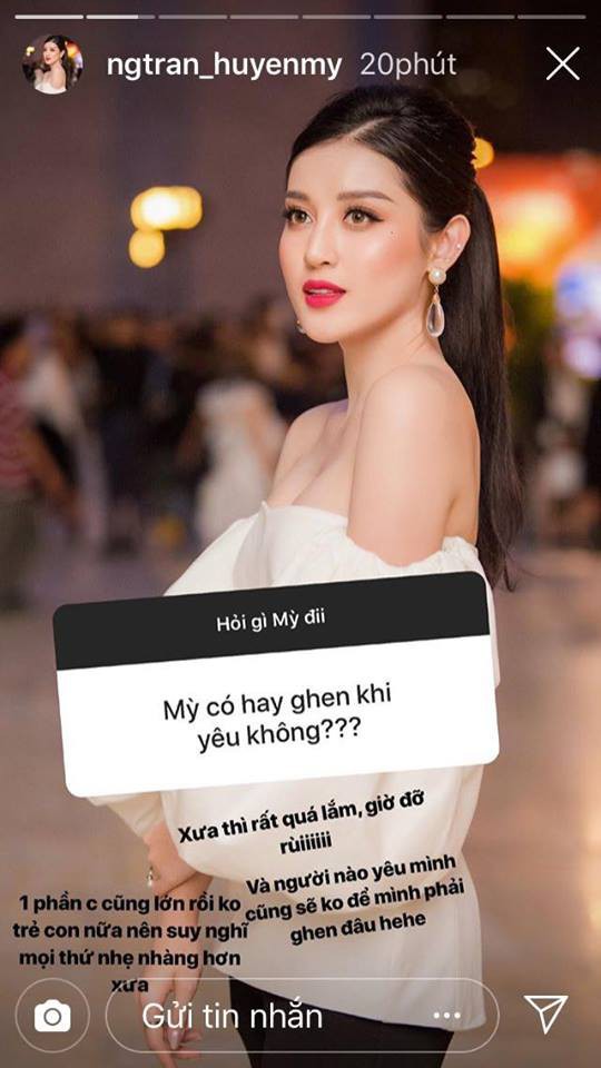 Á hậu Huyền My tiết lộ từng rất ghen tuông trong tình yêu và thừa nhận 'đang sợ ế' Á hậu Huyền My tiết lộ từng rất ghen tuông trong tình yêu và thừa nhận 'đang sợ ế'