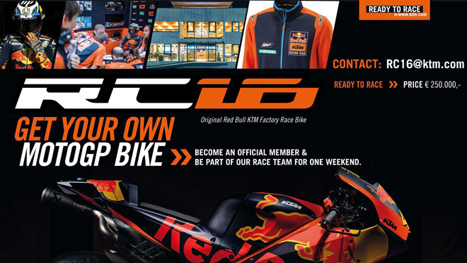 KTM rao bán xe đua MotoGP trên Facebook, giá tương đương siêu xe - 1 KTM rao bán xe đua MotoGP trên Facebook, giá tương đương siêu xe - 1