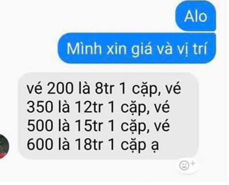 Vì sao vé trận chung kết Việt Nam - Malaysia bán 'đầy' chợ đen với giá cắt cổ? - 1 Vì sao vé trận chung kết Việt Nam - Malaysia bán 'đầy' chợ đen với giá cắt cổ? - 1