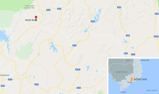 Chìm thuyền trên hồ Đa Tôn, 3 người chết - 1 Chìm thuyền trên hồ Đa Tôn, 3 người chết - 1