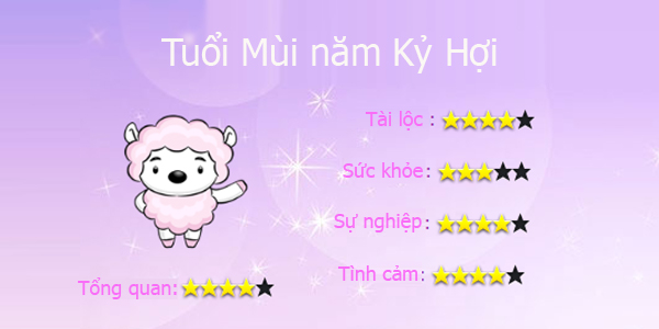 Tuổi Mùi năm Kỷ Hợi - 1 Tuổi Mùi năm Kỷ Hợi - 1