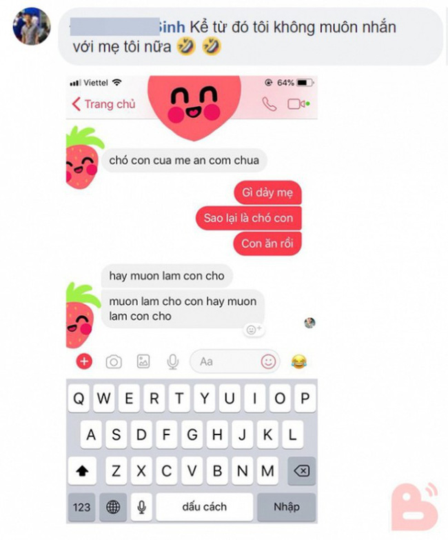 Đắng lòng nữ thanh niên bị rao bán trên mạng khi trót dạy mẹ dùng facebook - 8 Đắng lòng nữ thanh niên bị rao bán trên mạng khi trót dạy mẹ dùng facebook - 8