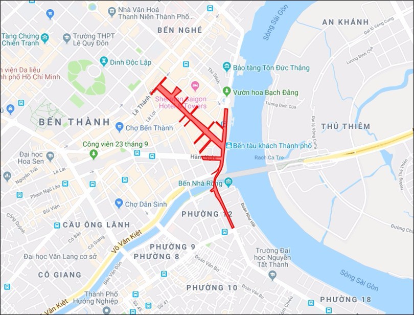 Bị cấm đường trong đêm bắn pháo hoa chào năm mới 2019 ở Sài Gòn, người dân nên đi theo lộ trình này - 1 Bị cấm đường trong đêm bắn pháo hoa chào năm mới 2019 ở Sài Gòn, người dân nên đi theo lộ trình này - 1
