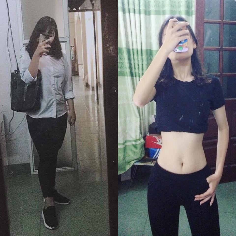 Giảm 30kg trong vòng 6 tháng, nữ sinh lột xác với vòng eo đáng ngưỡng mộ - 1 Giảm 30kg trong vòng 6 tháng, nữ sinh lột xác với vòng eo đáng ngưỡng mộ - 1