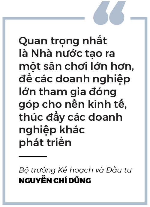 Bộ trưởng KH&ĐT: Tạo sân chơi lớn cho doanh nghiệp lớn Bộ trưởng KH&ĐT: Tạo sân chơi lớn cho doanh nghiệp lớn