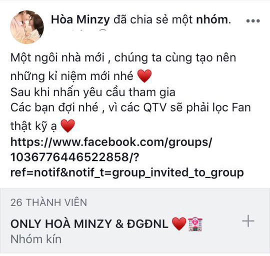 Sau phi vụ lọc fan thế kỷ từ 2700 fan xuống còn 67 người, Hòa Minzy lại tiếp tục ban hành quy định mới với người hâm mộ - 1 Sau phi vụ lọc fan thế kỷ từ 2700 fan xuống còn 67 người, Hòa Minzy lại tiếp tục ban hành quy định mới với người hâm mộ - 1
