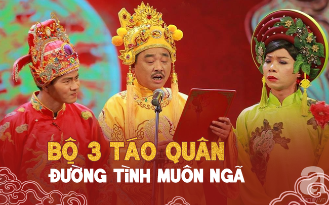 Đường tình khác biệt của bộ 3 quyền lực nhất 'Táo Quân': Người U60 vẫn lẻ bóng, kẻ lại long đong hai lần đò Đường tình khác biệt của bộ 3 quyền lực nhất 'Táo Quân': Người U60 vẫn lẻ bóng, kẻ lại long đong hai lần đò