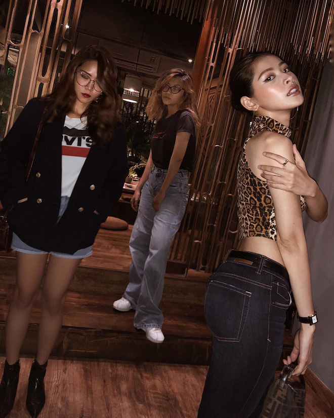 Ngoài việc hack chiều cao, Chi Pu mặc jeans ống loe còn vì lí do này - 3 Ngoài việc hack chiều cao, Chi Pu mặc jeans ống loe còn vì lí do này - 3