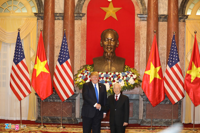 Thủ tướng Nguyễn Xuân Phúc hội kiến Tổng thống Trump - 21 Thủ tướng Nguyễn Xuân Phúc hội kiến Tổng thống Trump - 21