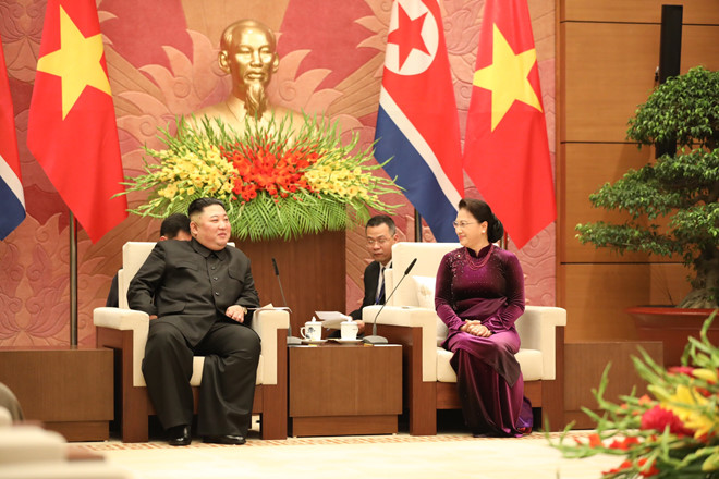 Tổng bí thư, Chủ tịch nước chủ trì tiệc chiêu đãi ông Kim Jong Un - 9 Tổng bí thư, Chủ tịch nước chủ trì tiệc chiêu đãi ông Kim Jong Un - 9