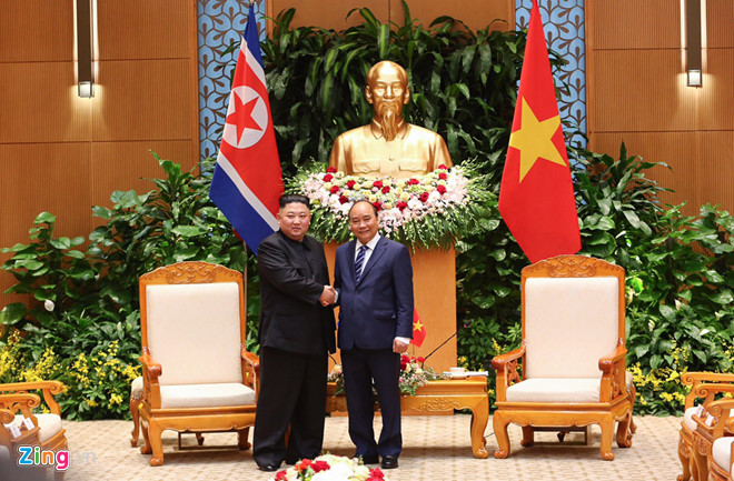 Tổng bí thư, Chủ tịch nước chủ trì tiệc chiêu đãi ông Kim Jong Un - 18 Tổng bí thư, Chủ tịch nước chủ trì tiệc chiêu đãi ông Kim Jong Un - 18