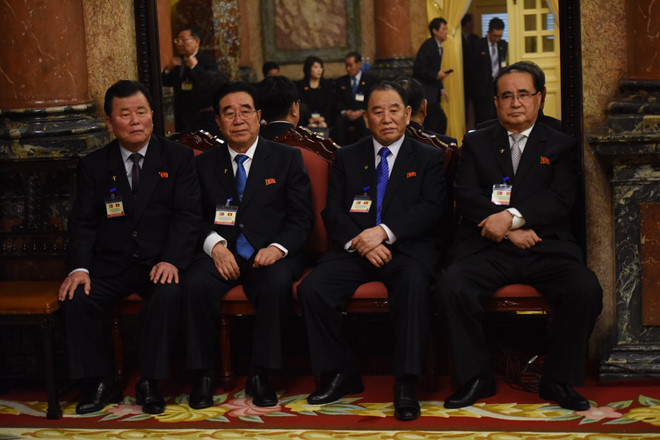 Tổng bí thư, Chủ tịch nước chủ trì tiệc chiêu đãi ông Kim Jong Un - 49 Tổng bí thư, Chủ tịch nước chủ trì tiệc chiêu đãi ông Kim Jong Un - 49