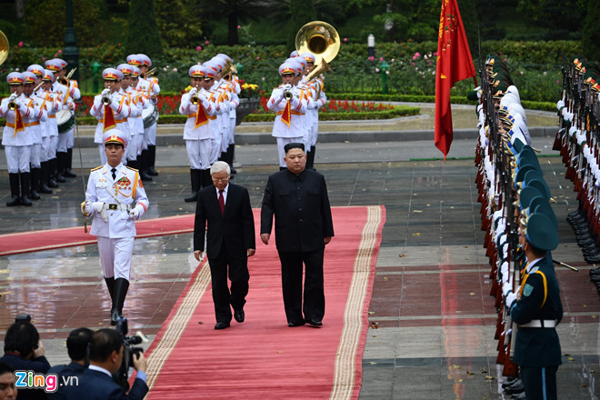 Tổng bí thư, Chủ tịch nước chủ trì tiệc chiêu đãi ông Kim Jong Un - 28 Tổng bí thư, Chủ tịch nước chủ trì tiệc chiêu đãi ông Kim Jong Un - 28