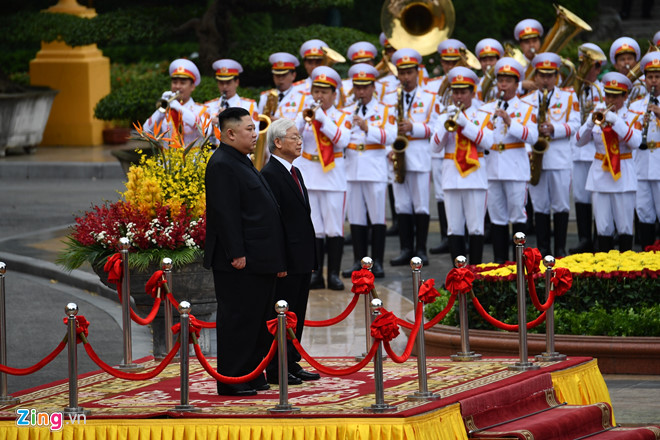 Tổng bí thư, Chủ tịch nước chủ trì tiệc chiêu đãi ông Kim Jong Un - 29 Tổng bí thư, Chủ tịch nước chủ trì tiệc chiêu đãi ông Kim Jong Un - 29