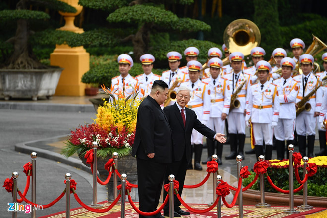 Tổng bí thư, Chủ tịch nước chủ trì tiệc chiêu đãi ông Kim Jong Un - 30 Tổng bí thư, Chủ tịch nước chủ trì tiệc chiêu đãi ông Kim Jong Un - 30