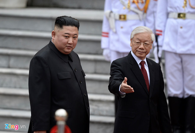 Tổng bí thư, Chủ tịch nước chủ trì tiệc chiêu đãi ông Kim Jong Un - 26 Tổng bí thư, Chủ tịch nước chủ trì tiệc chiêu đãi ông Kim Jong Un - 26