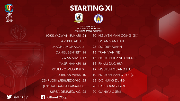 Omar có bàn thắng đầu tiên, Hà Nội vẫn bị cầm chân đáng tiếc tại AFC Cup - 3 Omar có bàn thắng đầu tiên, Hà Nội vẫn bị cầm chân đáng tiếc tại AFC Cup - 3