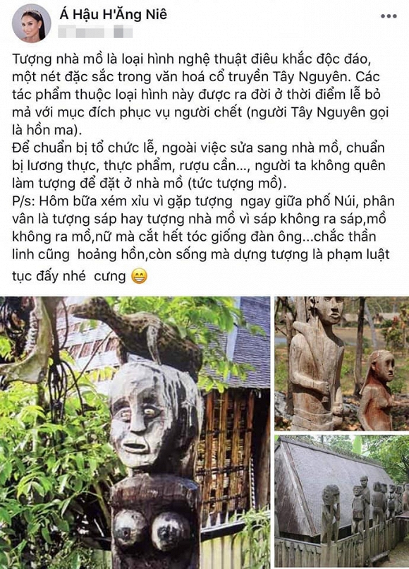 Mặc cư dân mạng chỉ trích, H'Ăng Niê tiếp tục dính nghi án mỉa mai tượng sáp của H'hen Niê - 5 Mặc cư dân mạng chỉ trích, H'Ăng Niê tiếp tục dính nghi án mỉa mai tượng sáp của H'hen Niê - 5