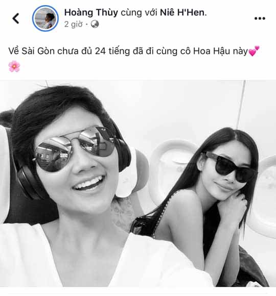 Hoàng Thùy bị anti-fan 'ném đá' chỉ vì 1 bức ảnh chụp với H'Hen Niê - 1 Hoàng Thùy bị anti-fan 'ném đá' chỉ vì 1 bức ảnh chụp với H'Hen Niê - 1