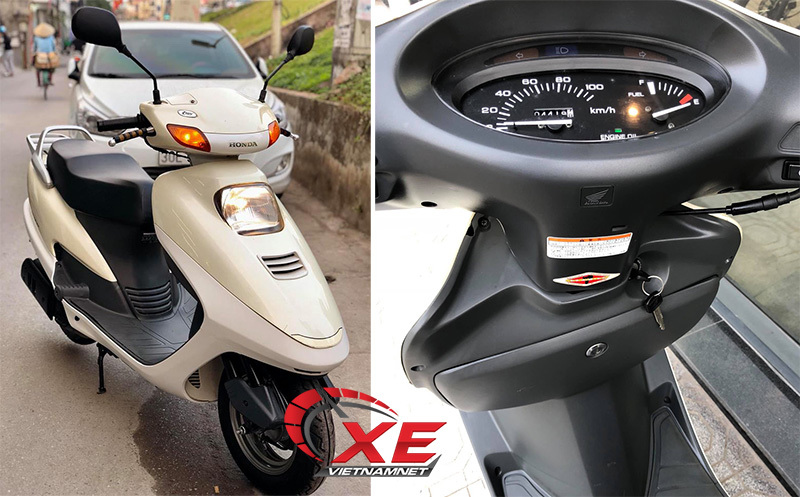 Honda Spacy 12 năm tuổi giá 175 triệu, gấp đôi SH Honda Spacy 12 năm tuổi giá 175 triệu, gấp đôi SH