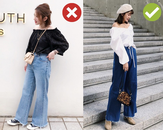 Những tưởng là quần ống rộng dễ mặc nhưng vướng 3 lỗi sau, bạn vẫn bị dìm dáng như thường - 6 Những tưởng là quần ống rộng dễ mặc nhưng vướng 3 lỗi sau, bạn vẫn bị dìm dáng như thường - 6
