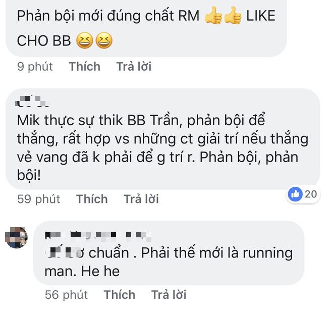 Cư dân mạng khi thấy BB Trần 'phản bội' Nam Thư tại 'Running Man': 'Chơi vậy mới vui' - 2 Cư dân mạng khi thấy BB Trần 'phản bội' Nam Thư tại 'Running Man': 'Chơi vậy mới vui' - 2