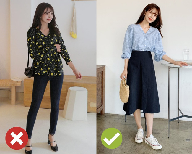 Đang trẻ xinh bỗng hóa 'già đau già đớn' chỉ vì 4 sai lầm diện đồ sau Đang trẻ xinh bỗng hóa 'già đau già đớn' chỉ vì 4 sai lầm diện đồ sau