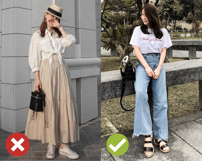 Đang trẻ xinh bỗng hóa 'già đau già đớn' chỉ vì 4 sai lầm diện đồ sau - 12 Đang trẻ xinh bỗng hóa 'già đau già đớn' chỉ vì 4 sai lầm diện đồ sau - 12