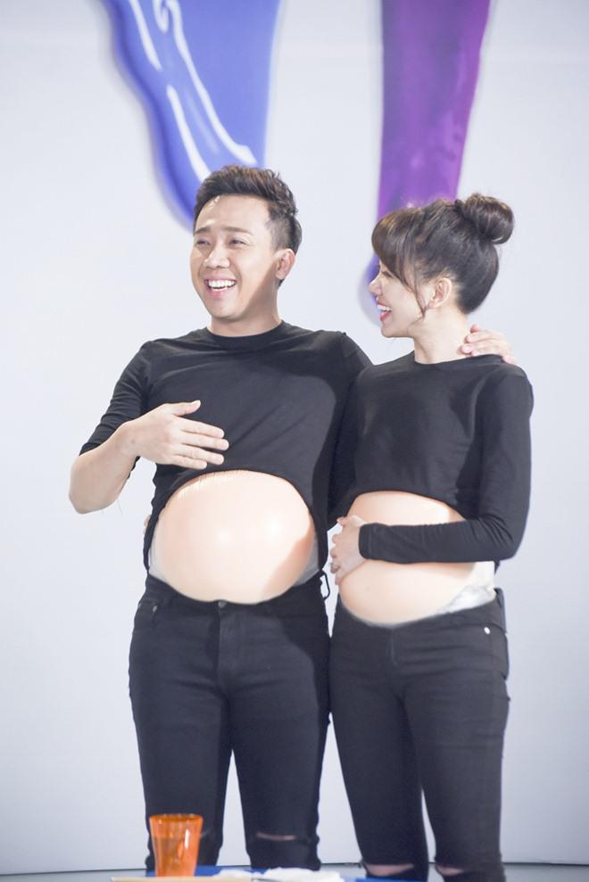 Trấn Thành tiết lộ sắp có con với Hari Won trên sóng truyền hình - 4 Trấn Thành tiết lộ sắp có con với Hari Won trên sóng truyền hình - 4