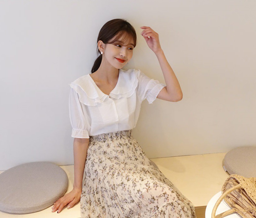 Đếm sơ sơ đã có 6 mẫu áo blouse xinh không để đâu cho hết giúp nàng công sở mặc đẹp suốt hè này - 7 Đếm sơ sơ đã có 6 mẫu áo blouse xinh không để đâu cho hết giúp nàng công sở mặc đẹp suốt hè này - 7