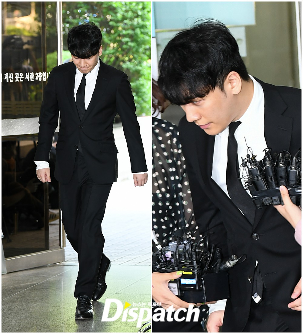 Seungri cuối cùng đã có mặt tại tòa để chờ lệnh bắt: Vẫn bình tĩnh dù cảnh sát xác nhận giữ bằng chứng mua dâm - 4 Seungri cuối cùng đã có mặt tại tòa để chờ lệnh bắt: Vẫn bình tĩnh dù cảnh sát xác nhận giữ bằng chứng mua dâm - 4