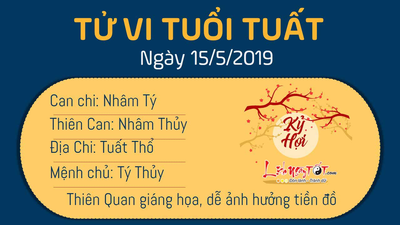 Tử vi thứ 4 ngày 15/5/2019 của 12 con giáp: Hợi gặp quý nhân, Tuất bị đe dọa tiền đồ - 10 Tử vi thứ 4 ngày 15/5/2019 của 12 con giáp: Hợi gặp quý nhân, Tuất bị đe dọa tiền đồ - 10