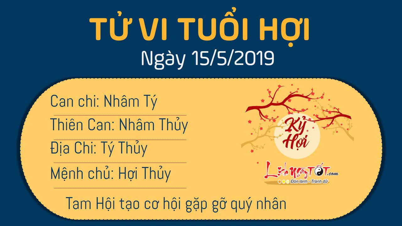 Tử vi thứ 4 ngày 15/5/2019 của 12 con giáp: Hợi gặp quý nhân, Tuất bị đe dọa tiền đồ - 11 Tử vi thứ 4 ngày 15/5/2019 của 12 con giáp: Hợi gặp quý nhân, Tuất bị đe dọa tiền đồ - 11
