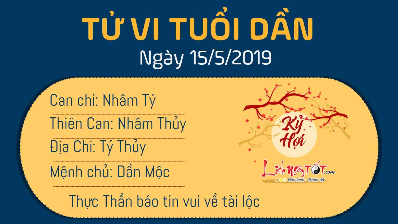 Tử vi thứ 4 ngày 15/5/2019 của 12 con giáp: Hợi gặp quý nhân, Tuất bị đe dọa tiền đồ - 2 Tử vi thứ 4 ngày 15/5/2019 của 12 con giáp: Hợi gặp quý nhân, Tuất bị đe dọa tiền đồ - 2