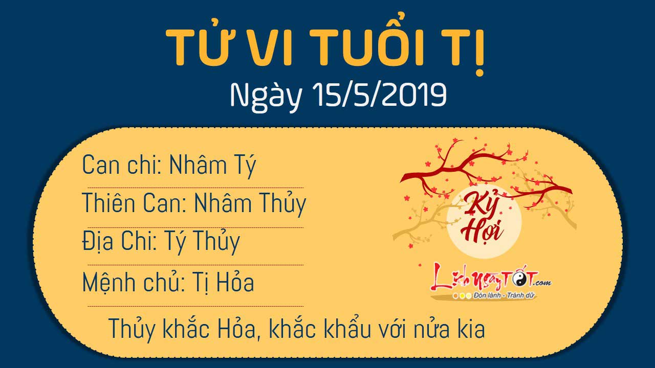 Tử vi thứ 4 ngày 15/5/2019 của 12 con giáp: Hợi gặp quý nhân, Tuất bị đe dọa tiền đồ - 5 Tử vi thứ 4 ngày 15/5/2019 của 12 con giáp: Hợi gặp quý nhân, Tuất bị đe dọa tiền đồ - 5