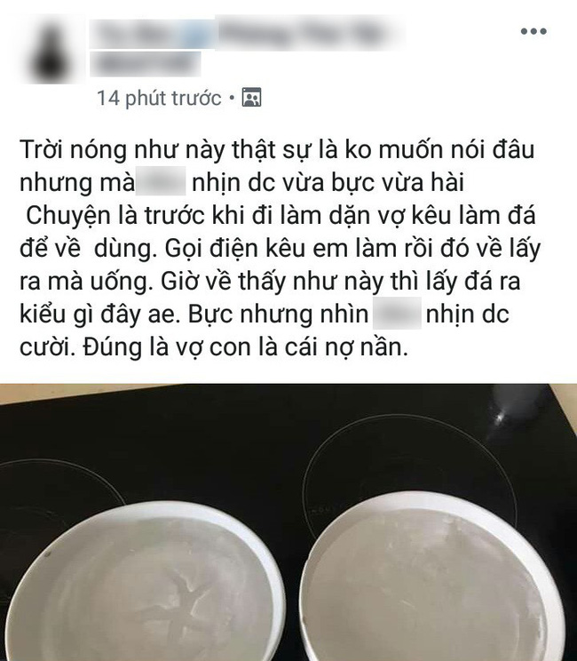 Nhờ làm bát đá cũng không ra 'hồn', chồng trẻ bức xúc lên 'bóc phốt' vợ, không ngờ lại bị chửi té tát vì điều này Nhờ làm bát đá cũng không ra 'hồn', chồng trẻ bức xúc lên 'bóc phốt' vợ, không ngờ lại bị chửi té tát vì điều này