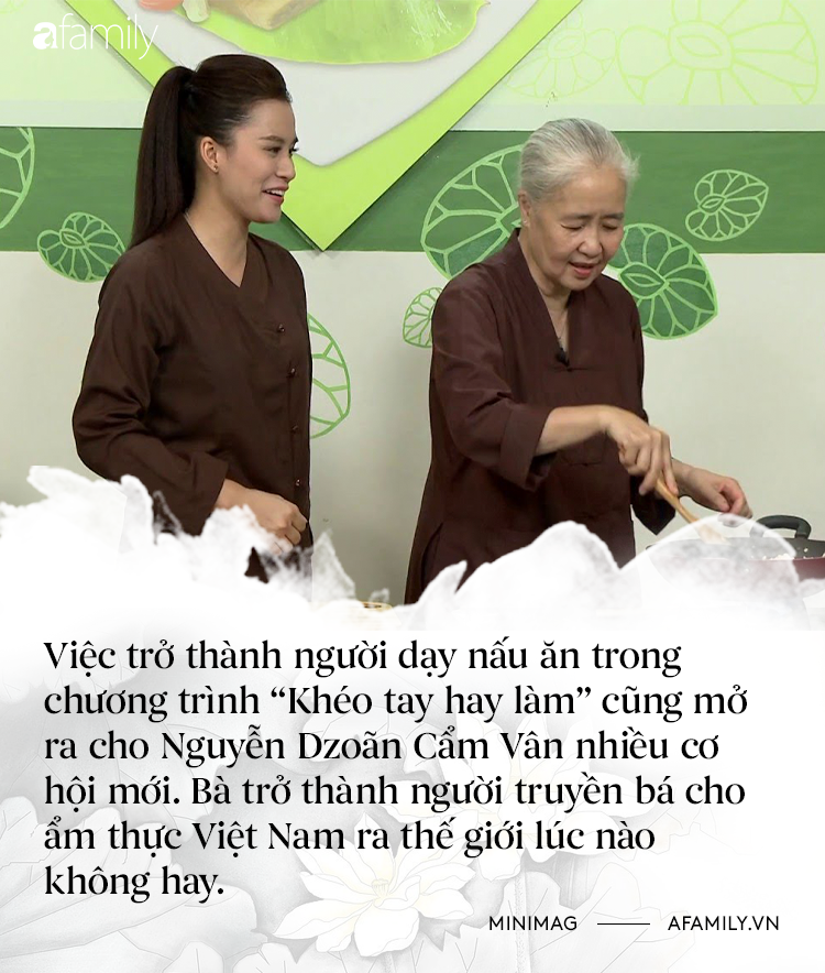 Nguyễn Dzoãn Cẩm Vân - Qua bao truân chuyên để thành 'Huyền thoại của gian bếp Việt', cuối cùng vì chữ 'An' mà buông bỏ tất cả - 2 Nguyễn Dzoãn Cẩm Vân - Qua bao truân chuyên để thành 'Huyền thoại của gian bếp Việt', cuối cùng vì chữ 'An' mà buông bỏ tất cả - 2