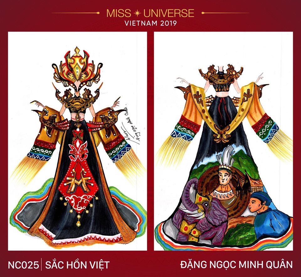 Miss Universe 2019: Ngoài thiết kế 'Bàn Thờ', Hoàng Thùy còn có cả bộ sưu tập 'độc-đẹp-lạ' này để lựa chọn - 24 Miss Universe 2019: Ngoài thiết kế 'Bàn Thờ', Hoàng Thùy còn có cả bộ sưu tập 'độc-đẹp-lạ' này để lựa chọn - 24
