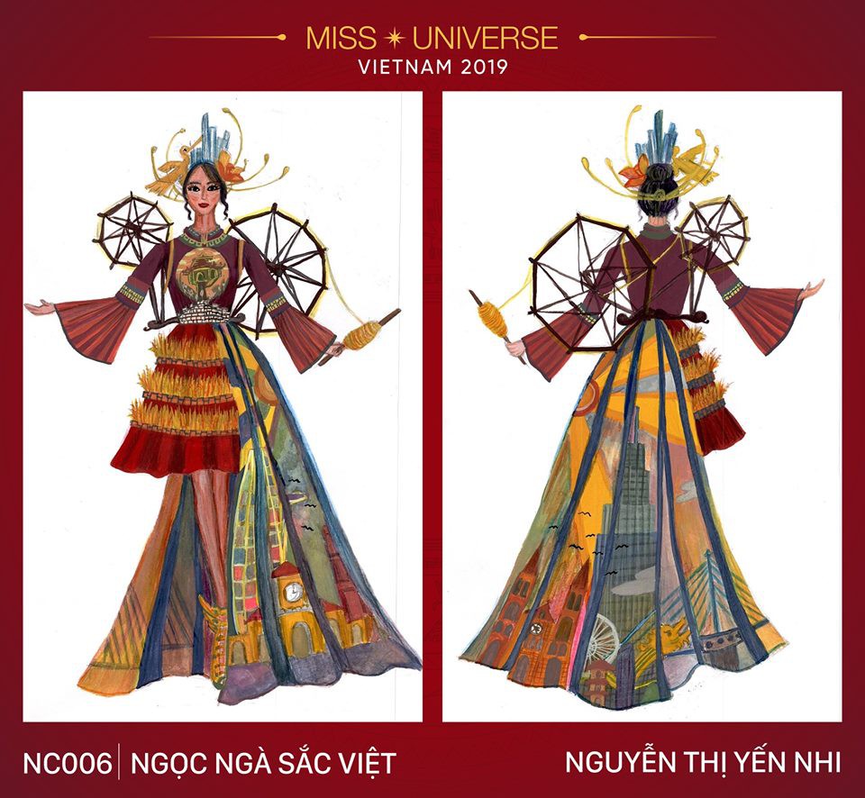 Miss Universe 2019: Ngoài thiết kế 'Bàn Thờ', Hoàng Thùy còn có cả bộ sưu tập 'độc-đẹp-lạ' này để lựa chọn - 9 Miss Universe 2019: Ngoài thiết kế 'Bàn Thờ', Hoàng Thùy còn có cả bộ sưu tập 'độc-đẹp-lạ' này để lựa chọn - 9
