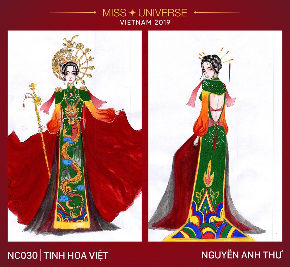 Miss Universe 2019: Ngoài thiết kế 'Bàn Thờ', Hoàng Thùy còn có cả bộ sưu tập 'độc-đẹp-lạ' này để lựa chọn - 2 Miss Universe 2019: Ngoài thiết kế 'Bàn Thờ', Hoàng Thùy còn có cả bộ sưu tập 'độc-đẹp-lạ' này để lựa chọn - 2