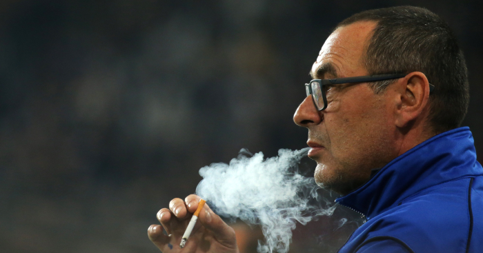 SỐC: HLV Sarri thừa nhận 'đốt' hơn 60 điếu thuốc mỗi ngày SỐC: HLV Sarri thừa nhận 'đốt' hơn 60 điếu thuốc mỗi ngày