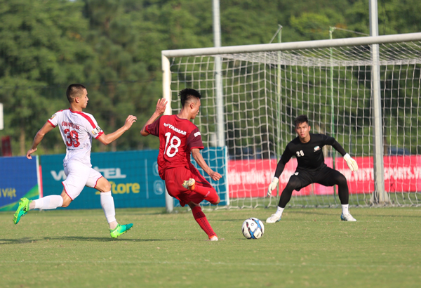 U23 Việt Nam hòa nhạt CLB Viettel trong ngày Bùi Tiến Dũng không thi đấu - 1 U23 Việt Nam hòa nhạt CLB Viettel trong ngày Bùi Tiến Dũng không thi đấu - 1